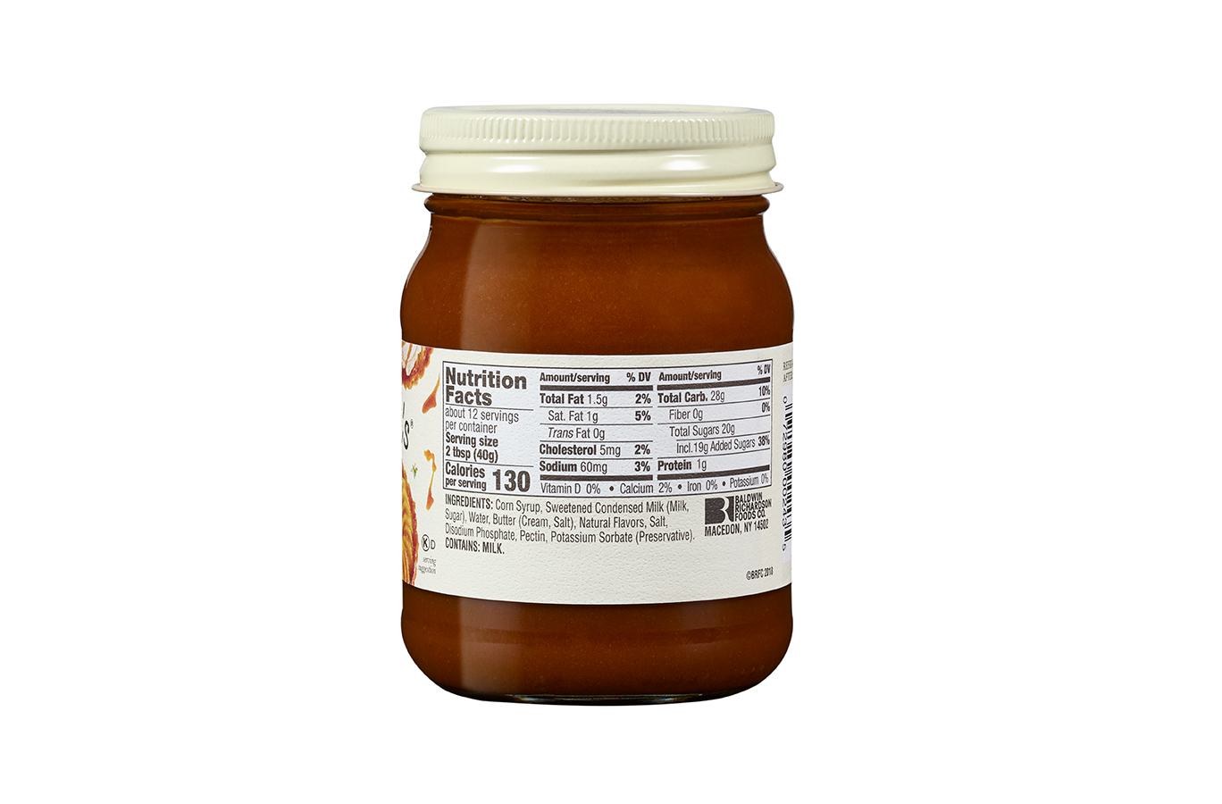 Caramel Dessert Sauce - Mrs. Richardson&amp;#39;s